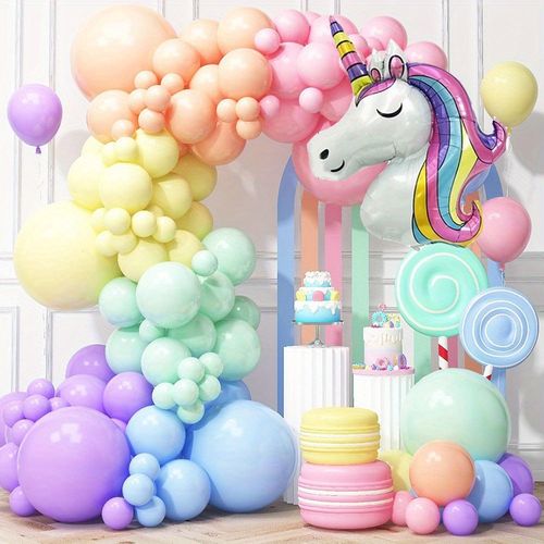 132PCS Cute Balloon Garland Arch Set, Wedding, Birthday, Party, Anniversary, Graduation Decoration, Holiday Decoration,