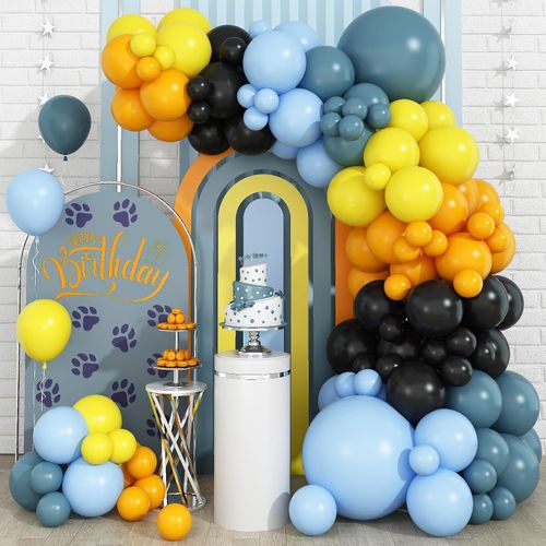 Balloon Arch Set Light Blue Balloon Garland Suitable for Ocean Theme Birthday Party Wedding Christening Decoration