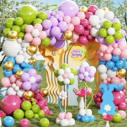 149pcs Rainbow Balloon Set Colorful Birthday Party Wedding Decoration Gift Party Anniversary Balloon Party Decoration