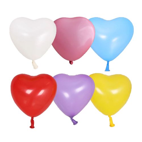 6inch Heart Love Latex Balloon Baby Shower Child Birthday Party Wedding Decor Supplies Air Balloons Globos