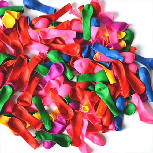 5 in Thickened Latex Air Balloon Bunch of Water Balloons Toys Multicolor Inflatable Balloon for Party Birthday Decoration