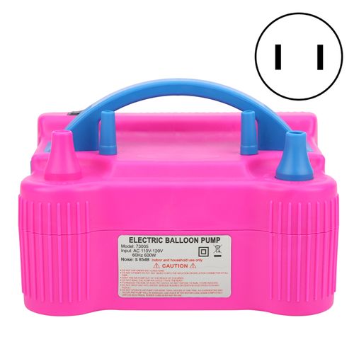 Blower Air Inflator Electric Balloon Pump Blower Air Inflator 2 Nozzle Small Portable High Power 600W Stable Rate Inflation Pump