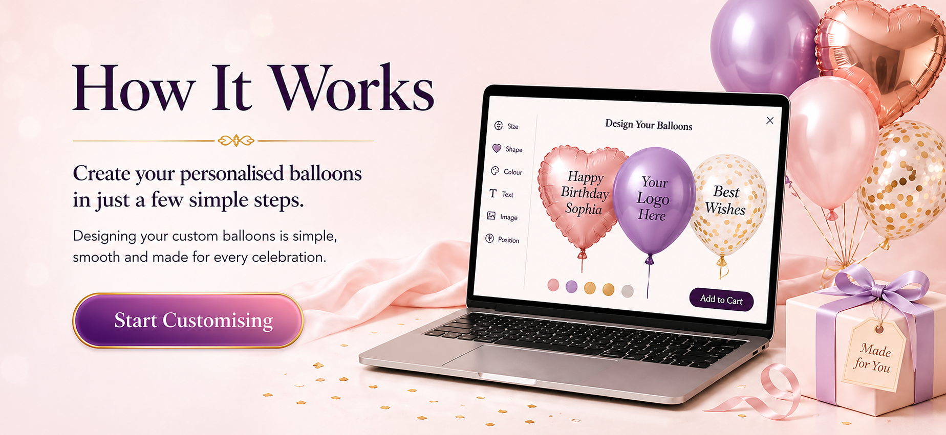 Custom printed latex balloons with logo text QR code or image for birthdays weddings advertising and party decoration