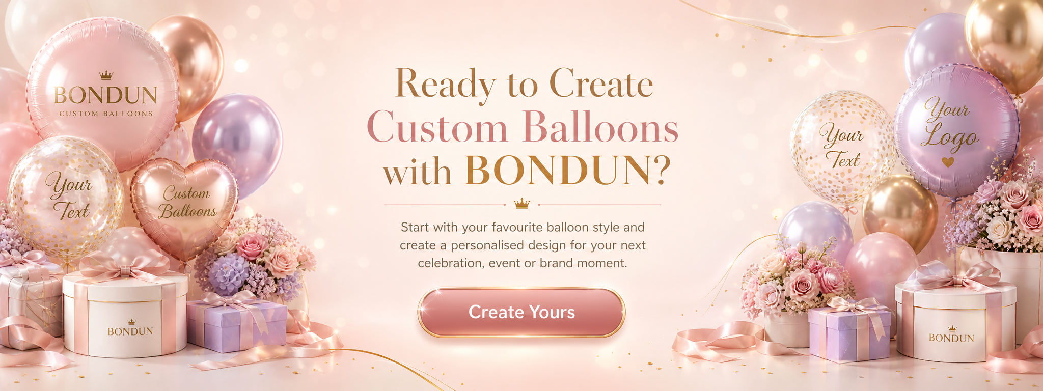 Occasions BONDUN serves including birthdays, weddings and engagements, business openings, baby showers, graduations, anniversaries, parties and holiday celebrations