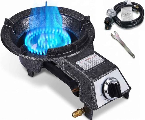 Horyanr Single Burner Propane Stove Automatic Ignition Cast Iron (M-03)