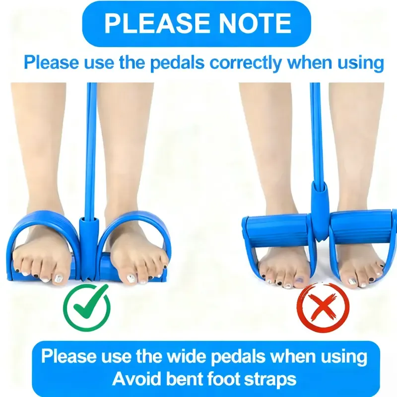 Multi-functional Pedal Resistance Band Trainer