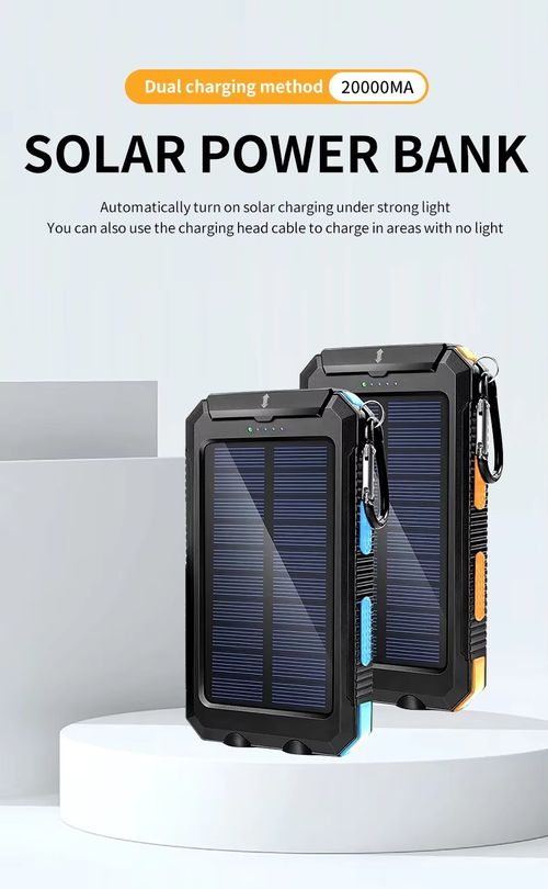 Outdoor Portable Solar Power Bank