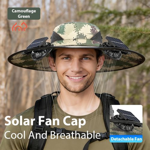 Multifunctional Solar Fan Hat