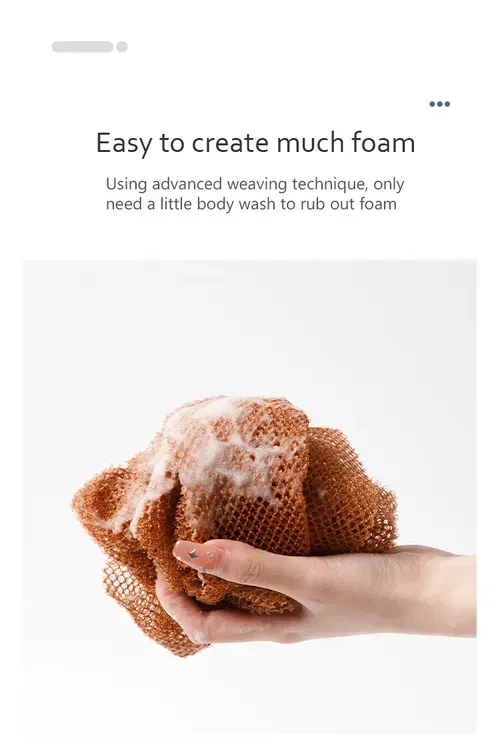Long-length African bath net scrub towel - Nylon material bath towel - Essential for efficient exfoliation during bathing