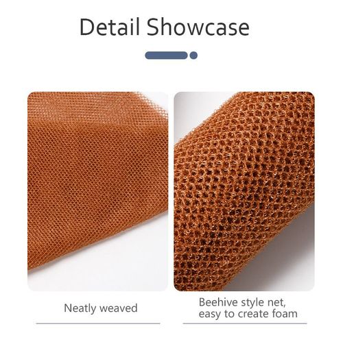 Long-length African bath net scrub towel - Nylon material bath towel - Essential for efficient exfoliation during bathing
