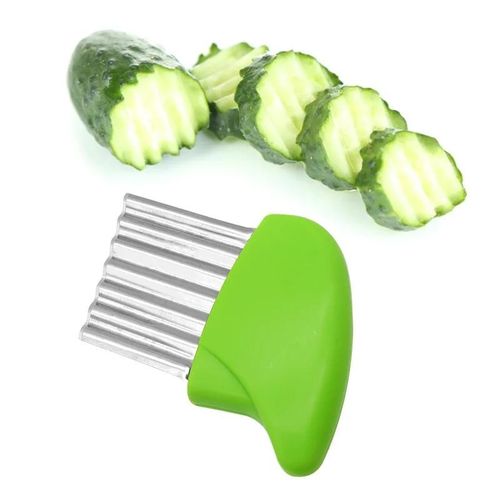 Stainless Steel Potato Wave Shaped Chip Slicer Vegetables Carrot Wave Knife Multifunctional Fruits Cutter Kitchen Accessories