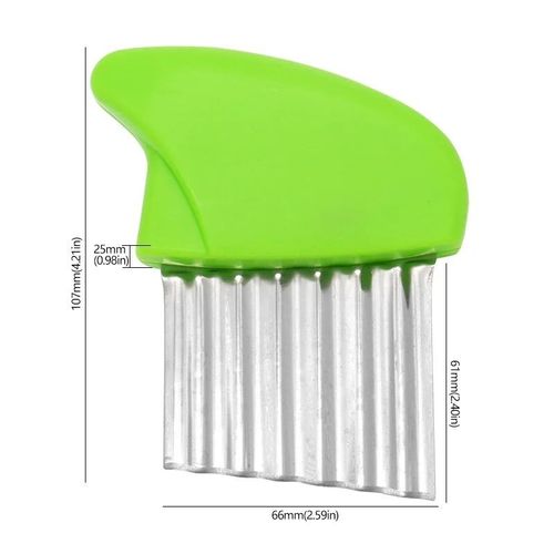 Stainless Steel Potato Wave Shaped Chip Slicer Vegetables Carrot Wave Knife Multifunctional Fruits Cutter Kitchen Accessories