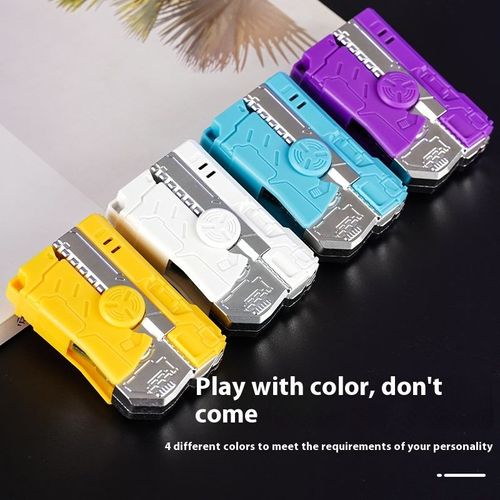 Best-selling gyro gun lighter with folding and rotating design for stress relief and wind protection. New innovative and personalized model.