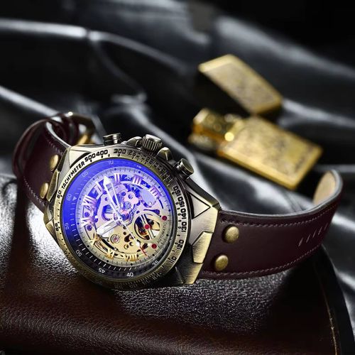 FNGEEN A275 Fashion Retro Style Reloj Hombre Waterproof Automatic Mechanical Business Luxury Men's Watch Autumn Watches for Men