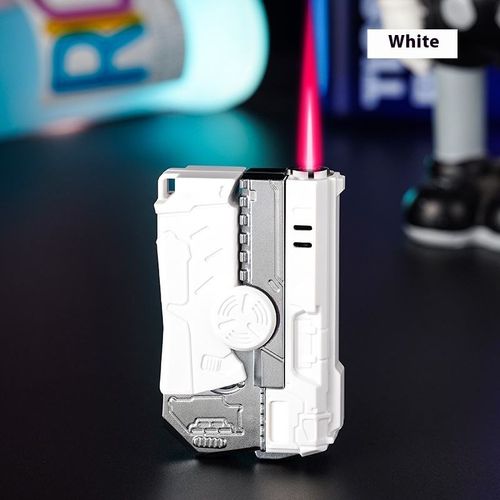 Best-selling gyro gun lighter with folding and rotating design for stress relief and wind protection. New innovative and personalized model.