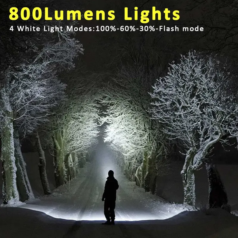 Rechargeable keychain flashlight, 1 piece pack, high-lumen ultra-bright LED working light strip with magnets, clips, bottle opener, suitable for dog walking, car repair, emergencies, camping, EDC