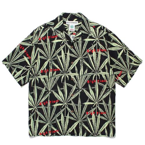 WACKO MARIA x High Times聯名24SS 舐達麻 HAWAIIAN SHIRT 夏威夷短袖襯衫 W366