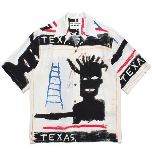 WACKO MARIA 23SS JEAN-MICHEL BASQUIAT 巴斯奎特 聯名夏威夷短袖襯衫 W168