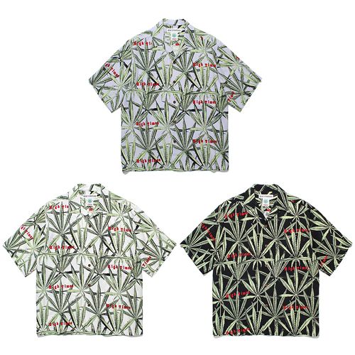 WACKO MARIA x High Times聯名24SS 舐達麻 HAWAIIAN SHIRT 夏威夷短袖襯衫 W366