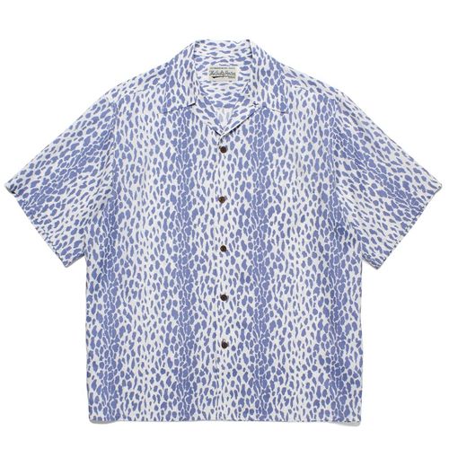 WACKO MARIA 23SS新款LEOPARD OPEN SHIRT 豹紋 夏威夷短袖襯衫 W183