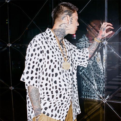 WACKO MARIA 24SS 新款LEOPARD OPEN SHIRT 豹紋 夏威夷短袖襯衫 W369