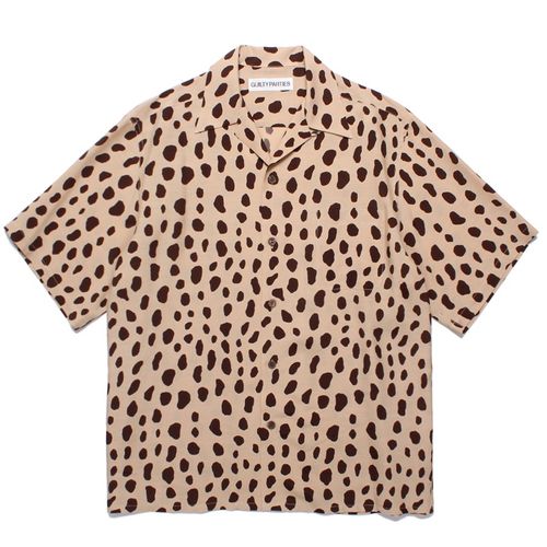 WACKO MARIA 24SS 新款LEOPARD OPEN SHIRT 豹紋 夏威夷短袖襯衫 W369