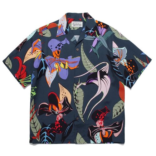 WACKO MARIA 22SS HAWAIIAN SHIRT百花圖 短袖襯衫 W131