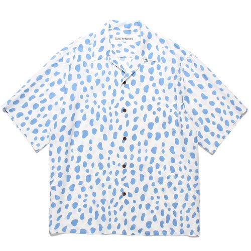 WACKO MARIA 24SS 新款LEOPARD OPEN SHIRT 豹紋 夏威夷短袖襯衫 W369