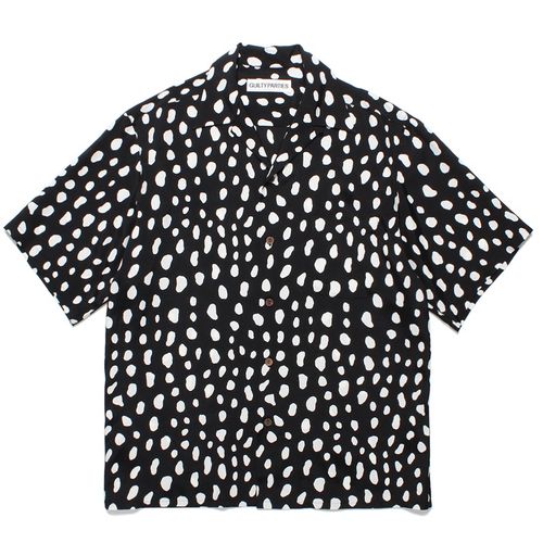 WACKO MARIA 24SS 新款LEOPARD OPEN SHIRT 豹紋 夏威夷短袖襯衫 W369