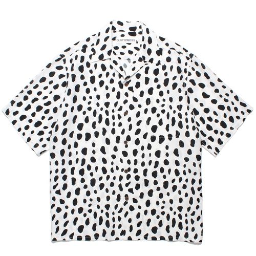 WACKO MARIA 24SS 新款LEOPARD OPEN SHIRT 豹紋 夏威夷短袖襯衫 W369