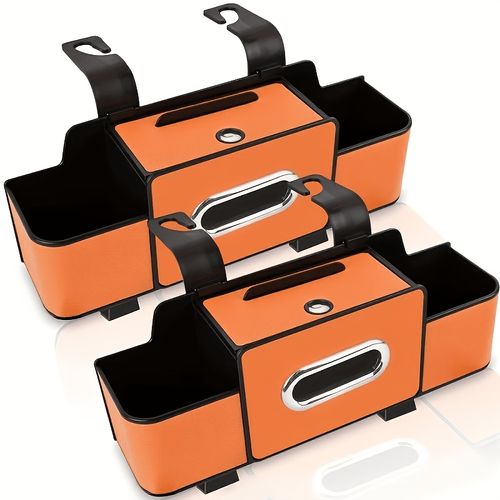 car rear seat storage bag set