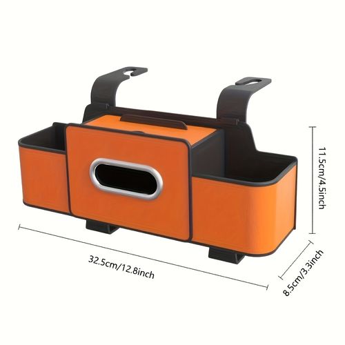 car rear seat storage bag set