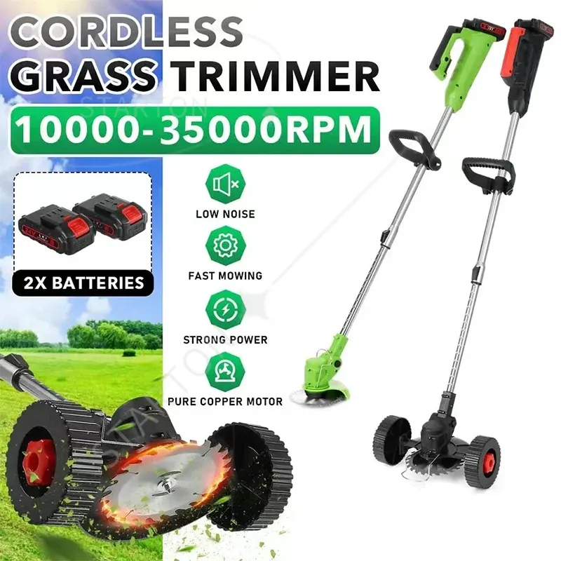 Cordless Lithium Powerful Weed Wacker