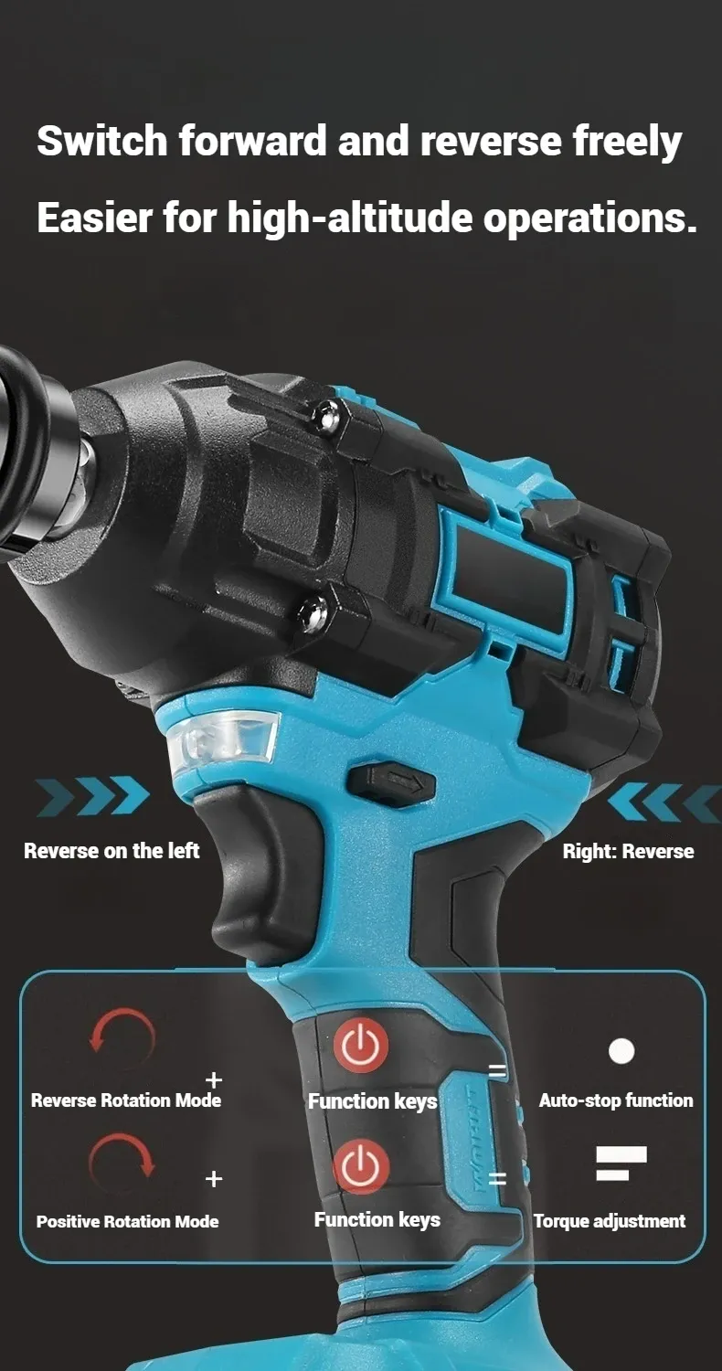 Portable High-Strength Impact Wrench
