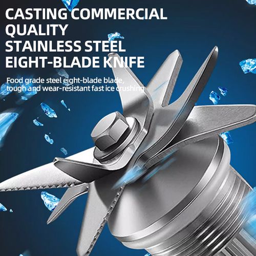 500W Heavy Duty Commercial Blender Stationary Mixer Ice Smoothies Appliances for Kitchen Professional High Power Food Processor