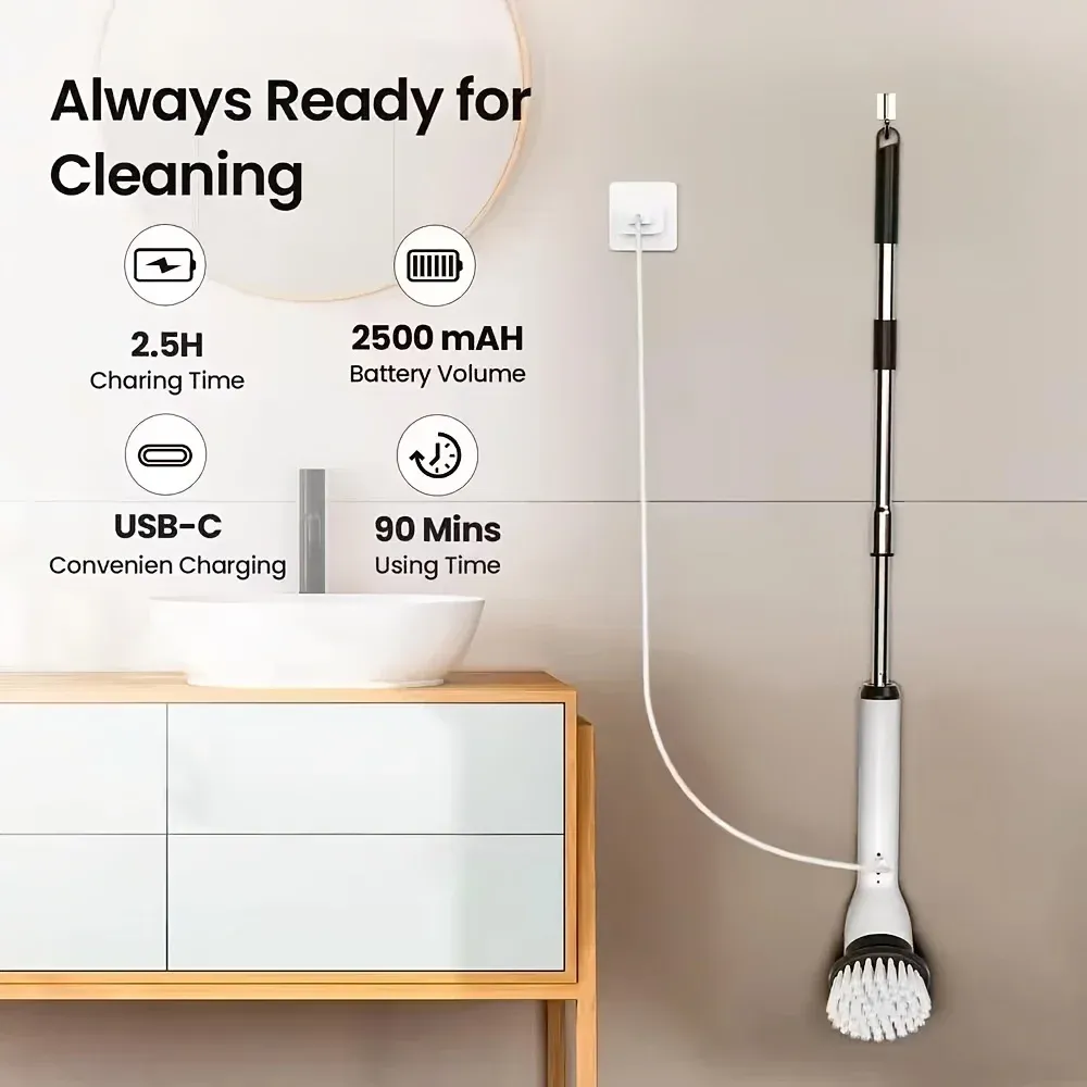 Multi-purpose Electric Cleaning Brush