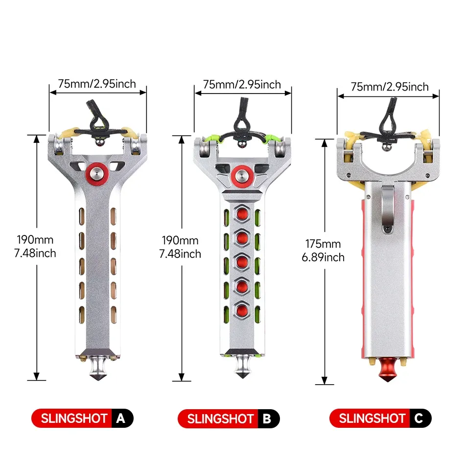 All Aluminum Alloy EDC Automatic Loading Magnetic Suction Outdoor Camping High Power and Precision Competitive Hunting Tool