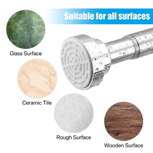 Splicing non-perforated telescopic rod