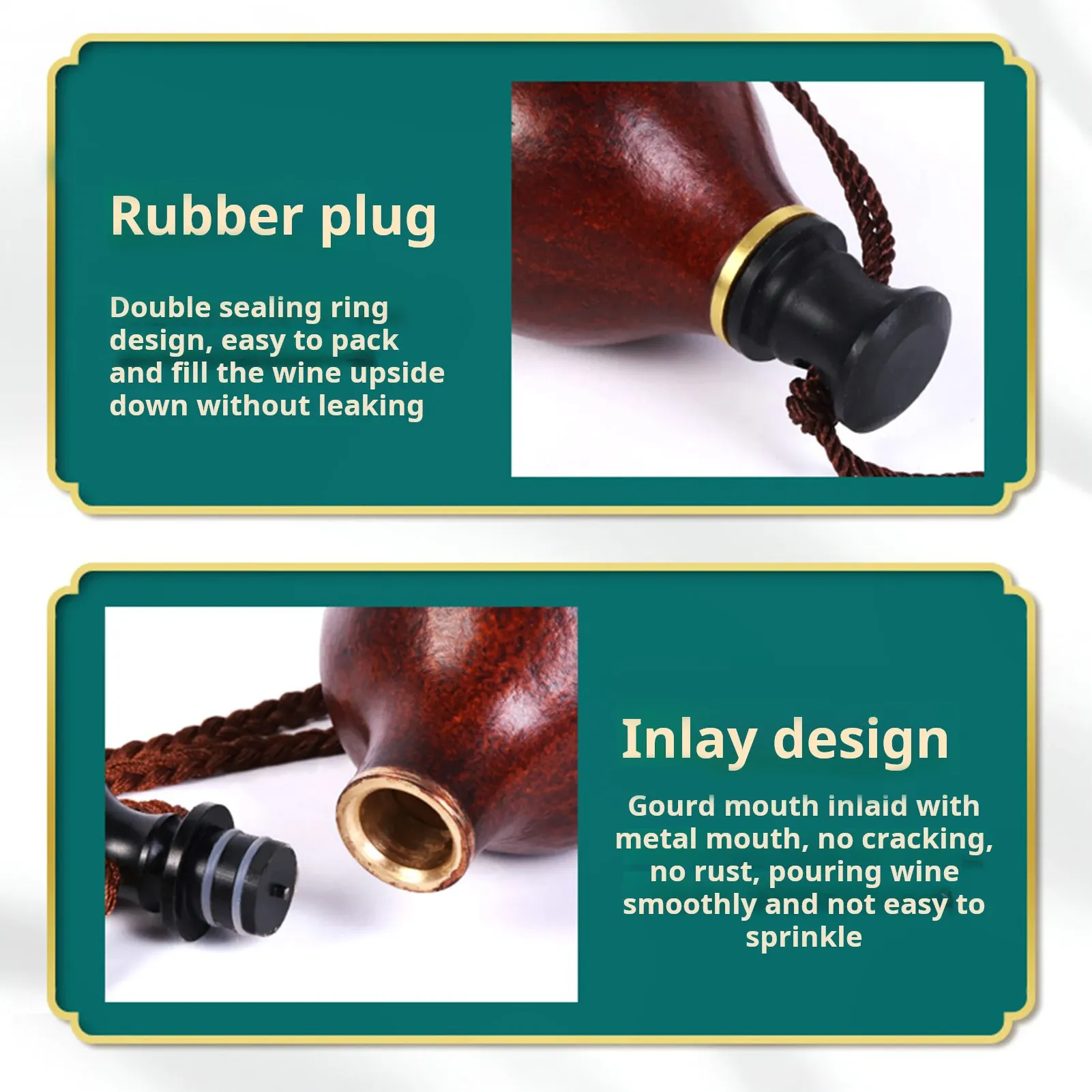 Retro Gourd Water Bottle