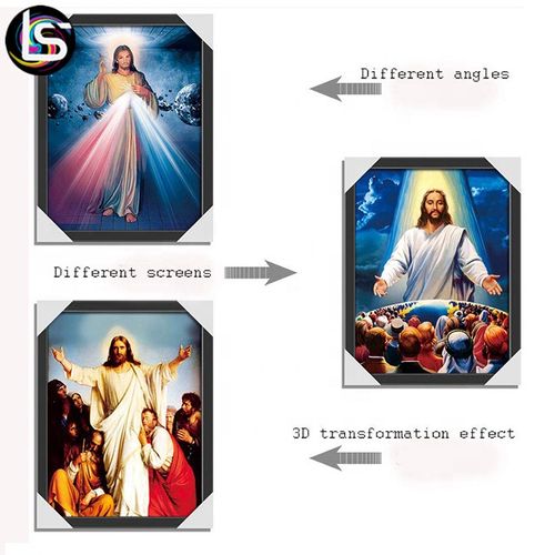 3D Holographic Jesus Christ Decorative Painting