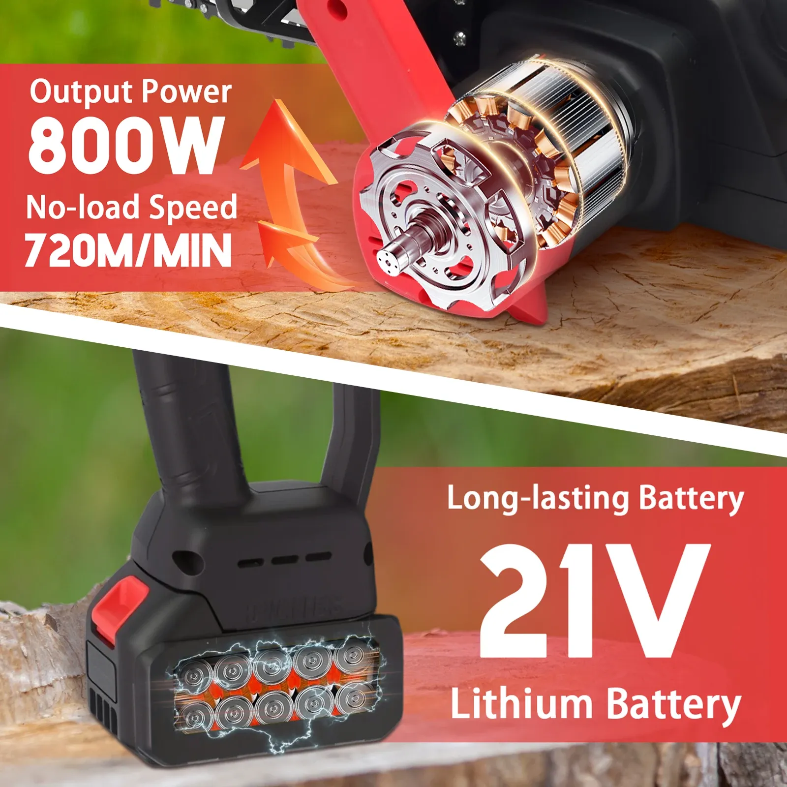 12 Inch Electric Chainsaw