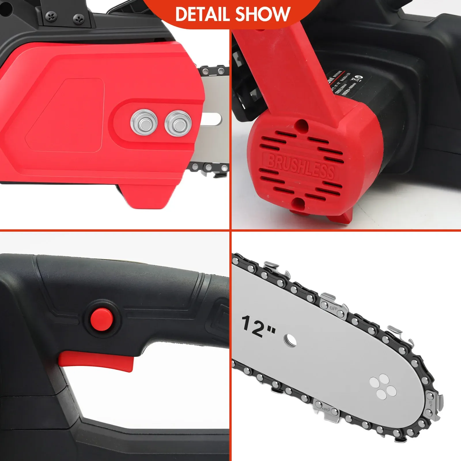 12 Inch Electric Chainsaw