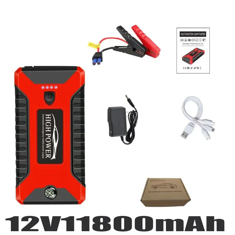 2-in-1 Jump Starter & Air Pump