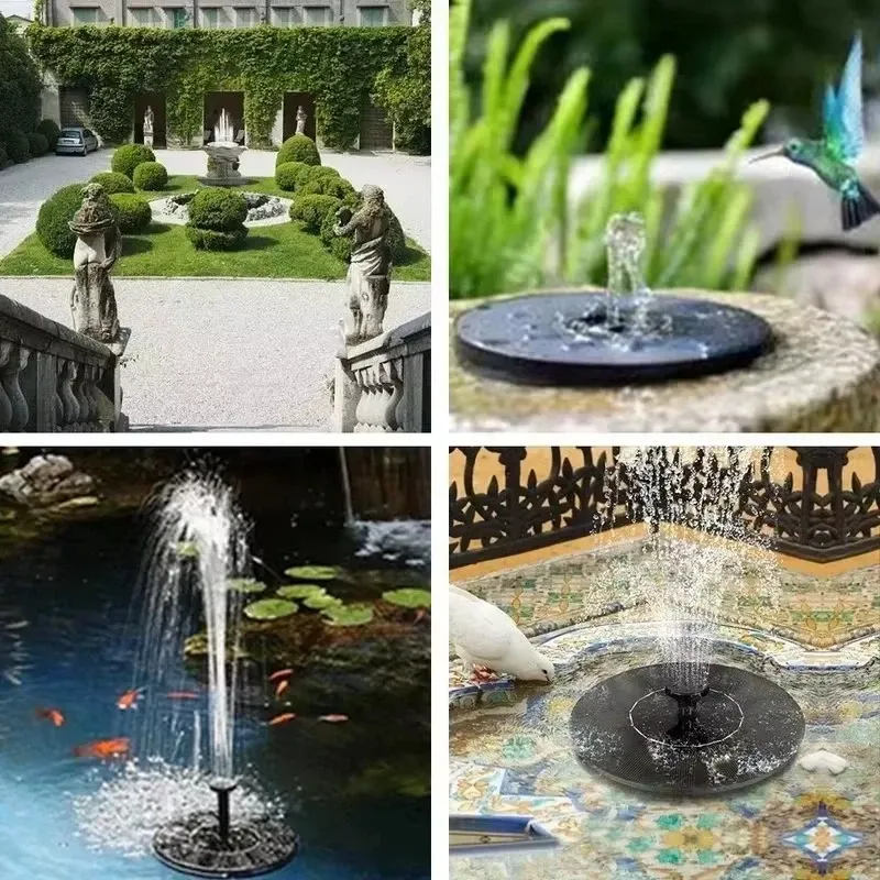Circular Solar Fountain Pump