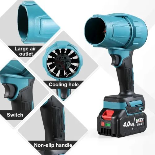 New-type portable cordless battery-powered blower