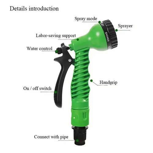 2026 Expandable Magic Hose, High-Pressure Car Wash, 7 Water Spraying Functions, Water Gun, Home Garden Watering Hose garden hose