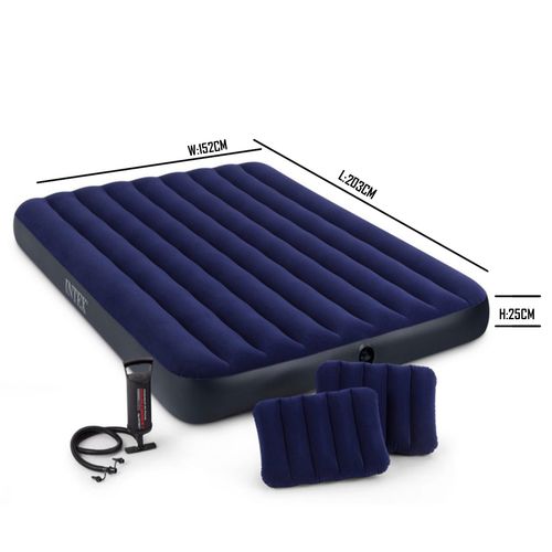 inflatable bed with electric pump and foldable function