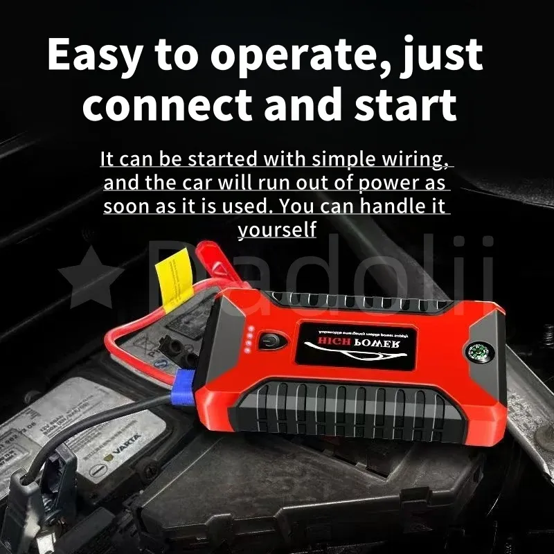 2-in-1 Jump Starter & Air Pump