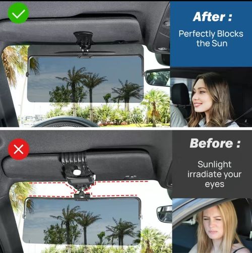 Car anti-glare night vision goggles, anti-high beam, anti-UV sunglasses