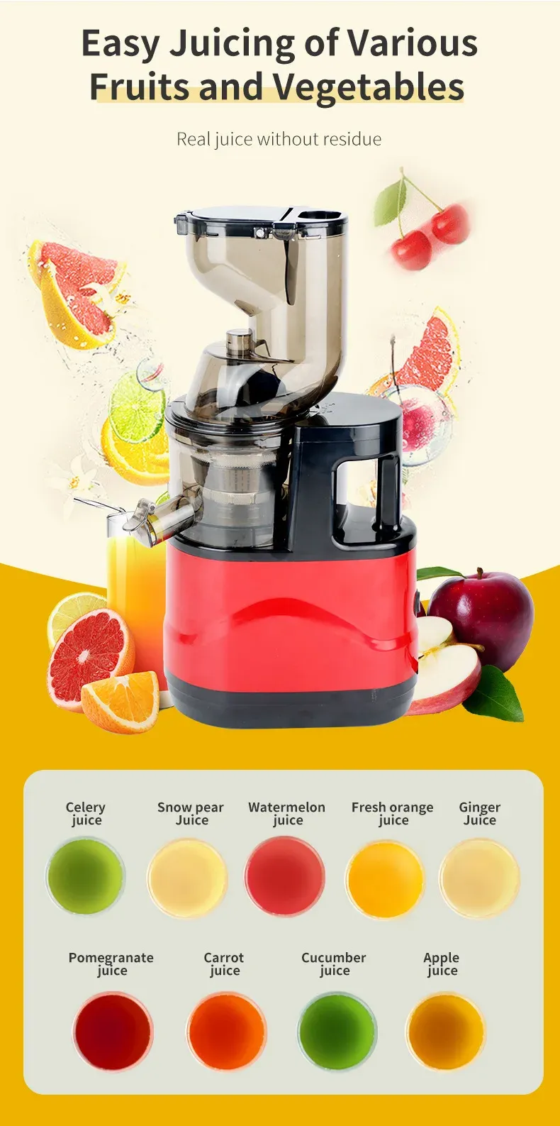 Automatic Pulp Separation Juicer